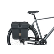 Basil Urban Dry Double Bag 50 dupla városi kerékpártáska, fekete 