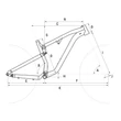 CTM Skaut 1.0 férfi Fully Mountain Bike geometria