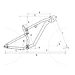 CTM Skaut 3.0 férfi Fully Mountain Bike geometria