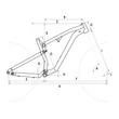 CTM Skaut 4.0 férfi Fully Mountain Bike geometria