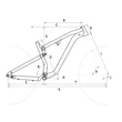 CTM Skaut EN Comp férfi Fully Mountain Bike geometria