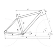 CTM Rein 3.0 férfi Mountain Bike geometria