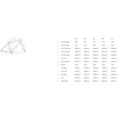 CTM Blade Race férfi Országúti Kerékpár sizechart