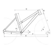 CTM Bora 1.0 női Cross Kerékpár geometria