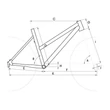 CTM Bora 2.0 női Cross Kerékpár geometria