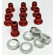 Campagnolo Centaur 10S R&amp;B Red Hajtómű Csavar Szett
