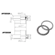 FSA headset TH-872 MALLET 1-1/8-OD 34