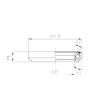 FSA Csapágy TH-870/DJ (MR155) 1-1/8&quot; 