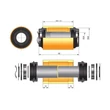 FSA alsó konzol hajtókar M/Exo 24mm PF30 73mm CFMM3-46/73