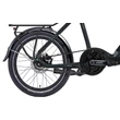 Gepida Miliare Pro Nexus 8 Gates unisex E-bike matt fekete