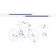 Giant Trance X Advanced E+ Elite 2 férfi E-bike geometria