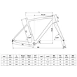 Kellys Soot 70 2021 férfi Gravel Kerékpár sizechart