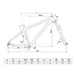 Kellys Gibon 10 27,5&quot; férfi Mountain Bike sizechart
