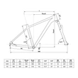 Kellys Spider 10 26&quot; férfi Mountain Bike sizechart