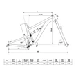 Kellys Thorx 10 27,5&quot; férfi Fully Mountain Bike sizechart