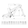 Kellys Thorx 10 29&quot; férfi Fully Mountain Bike sizechart