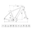 KELLYS Tayen R10 P Azure 29&quot; 725Wh női E-bike