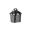 KlickFix Handlebar basket Bikebasket zebra