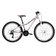 Kross Lea 2.0 SR 2022 női mountain bike ezüst-fehér-pink