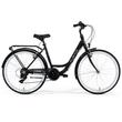 M-Bike Cityline 726 női City Kerékpár selyem fekete