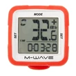M-Wave Km Ora 14 Funk+Lm Szilikon Piros Wifi