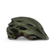MET Veleno kerékpáros sisak matt oliva-iridescent