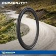 Kép 8/9 - Michelin Köpeny 28 POWER ADVENTURE BLACK TS TLR V2 KEVLAR 700X30C COMPETITION LINE 342844