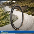 Kép 8/9 - Michelin Köpeny 28 POWER ADVENTURE BLACK TS TLR V2 KEVLAR 700X42C CLASSIC COMPETITION LINE 444001