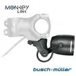 MonkeyLink Busch &amp; Müller Lumotec IQ-XS E ML 70 Lux első lámpa ebike
