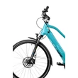 Neuzer Biella City E-trekking Ananda középmotoros 9 sebesség női E-bike türkiz