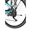 Neuzer Biella City E-trekking Ananda középmotoros 9 sebesség női E-bike türkiz