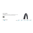 Kép 2/3 - Schwalbe Külső 622-37 (28X1.40) Delta Cruiser Plus Act Hs431 Pg Sbc Ref Tw 775G