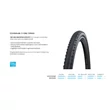 Schwalbe Külső 622-33 (28X1.30) X-One Speed Evo Tle Hajt Hs483 Osc Ms 380G