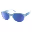Scott Sway napszemüveg fényes kék kék króm lencsével