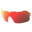 Kép 9/9 - Scott Spur napszemüveghez pótlencse piros króm fényes