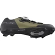 Shimano Cipő Mtb Xc502 Férfi Mohazöld széles + Pedál Spd Pdm540 Fekete Stoplival