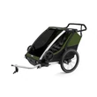 Thule Utánfutó CHARIOT Cab2 khaki-fekete