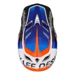 Troy Lee Designs Fejvédő D4 Composite Mips Qualifier White / Blue