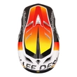 Troy Lee Designs Fejvédő D4 Composite Mips Qualifier White / Orange