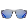 UVEX szemüveg SPORTSTYLE 233 P SMOKE MAT / POLAVISION MIRROR BLUE (CAT. 3)