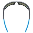 UVEX SZEMÜVEG SPORTSTYLE 225, BLACK BLUE MAT (2416)