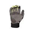 Wowow Dark Gloves Urban kerékpáros kesztyű, ezüst/fekete/sárga