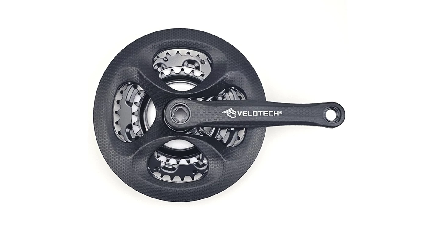 Velotech Socket VELOTECH hajtómű 28/38/48T | Kerékpár Webshop | Akciós kerékpárok