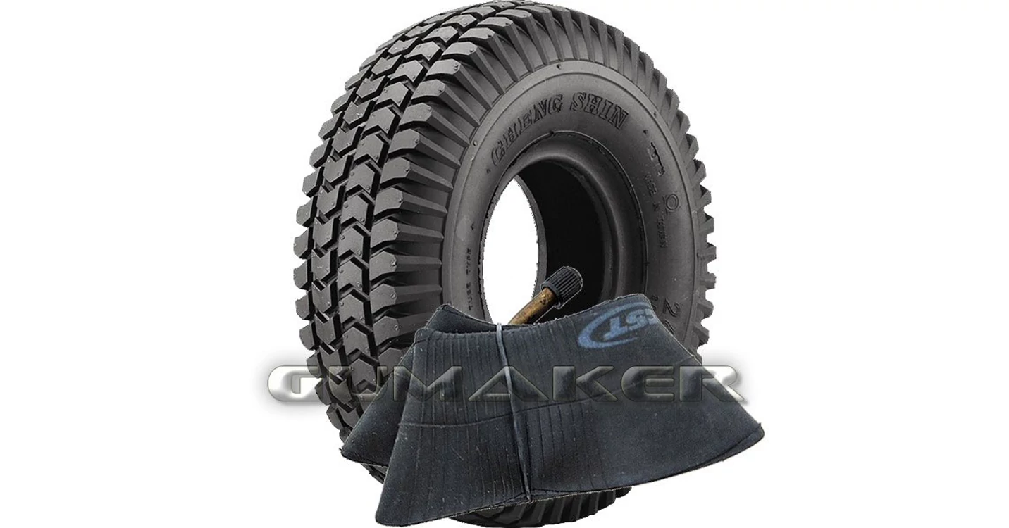 2 Pneumatici AlveyTech 3.00-4 (10x3, 260x85) Per Scooter Elettrici Razor MotoTec Schwinn