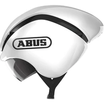 ABUS kerékpáros időfutam sisak GameChanger TT, In-Mold, shiny white, M