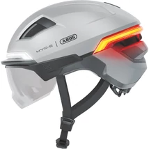 ABUS kerékpáros városi sisak HYP-E ACE, In-Mold,gleam silver M (54-58 cm)