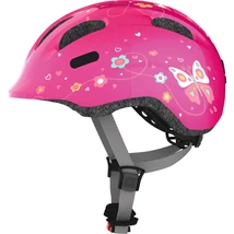 Abus gyerek fejvédő Smiley 2.0 pink butterfly