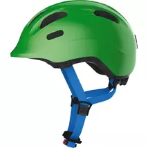 ABUS kerékpáros gyerek sisak Smiley 2.1, In-Mold, sparkling green, M