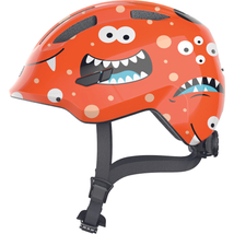 ABUS kerékpáros gyerek sisak Smiley 3.0, In-Mold orange monster