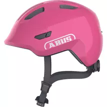 ABUS kerékpáros gyerek sisak Smiley 3.0, In-Mold shiny pink